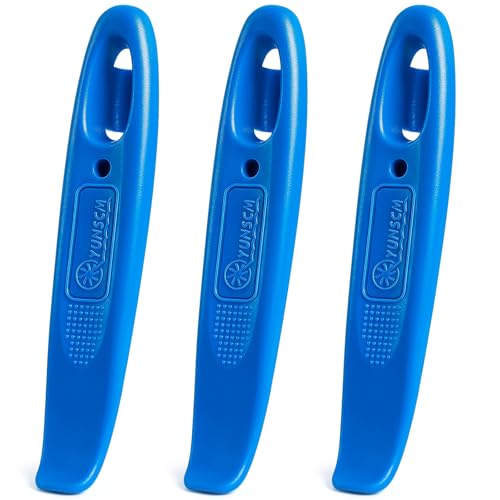 YunSCM 2/3/4-PCS Ultra Strong Bike Tire Levers,Bicycle Tire Levers,Bike tire Replacement Tool,Tire Removal Tool for Road Mountain Bike Tires(Blue) - color: Blue01