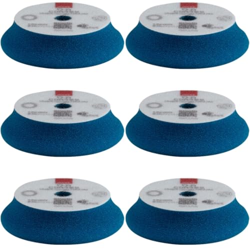 RUPES D-A Series 4" Orbital Foam Polishing Pads Bundle - Includes 6 Fine, 6 Ultra Fine and 6 Coarse Foam Pads - Tailored to Meet the Diverse Needs of Automotive Detailing