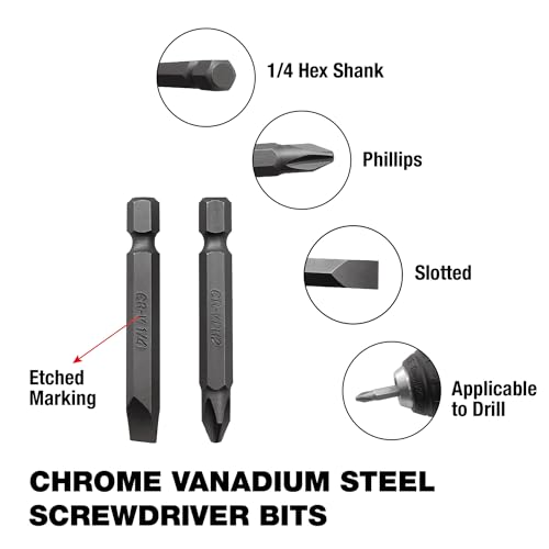 MacWork 4-in-1 Wrench and Universal Socket Set, 1/4", 3/8", 1/2" Drive and 1/4" Drive Bit Driver Ratchet Handle, 72-Tooth, with Universal Socket(7-19mm), Phillips #2 & Slotted 1/4" Screwdriver Bit