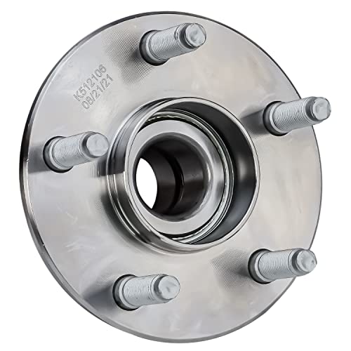 Detroit Axle - Rear 2pc Wheel Bearing Hubs for 90-00 Taurus Mercury Sable, 2 Wheel Bearing and Hubs Assembly 1990 1991 1992 1993 1994 1995 1996 1997 1998 1999 2000 Replacement - style: 512106 x2/Pair
