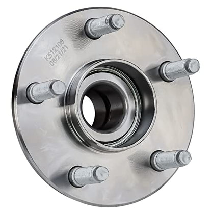 Detroit Axle - Rear 2pc Wheel Bearing Hubs for 90-00 Taurus Mercury Sable, 2 Wheel Bearing and Hubs Assembly 1990 1991 1992 1993 1994 1995 1996 1997 1998 1999 2000 Replacement - style: 512106 x2/Pair