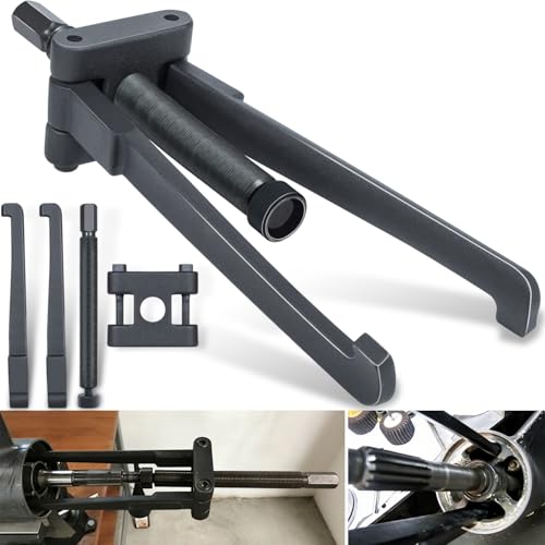 Camoo Lower Bearing Carrier Puller for Yamaha, Johnson, Evinrude, Mercury, Honda, Mercruiser, Fit Most Gearcases 115hp and Above with Adjustable Arms Upgrade - size: Puller