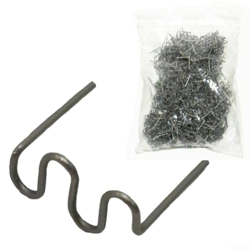 1000Pcs 0.8mm Wave Plastic Welding Staples for Hot for stapler Kit Car Bumper Repair Stainless Steel