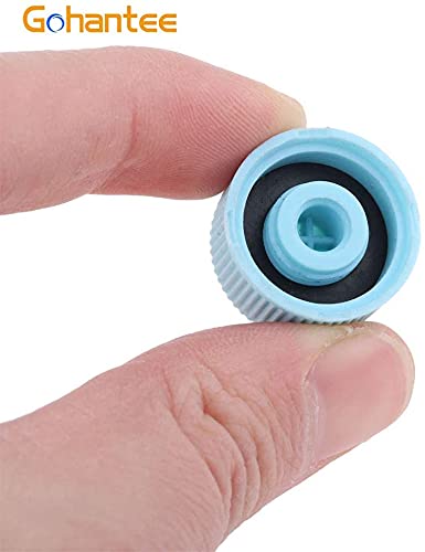 17Pcs Air Conditioning Valve Core Kit Schrader Valve Cores Accessories A/C R12 R134a Refrigeration Valve Stem Core Rmover Tool HVAC System Seal Caps Kit