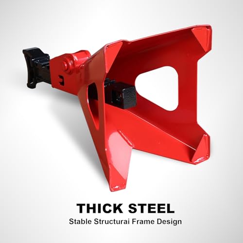 Car Jack Stands 6 Ton(12,000 lbs) for Lifting SUV, Pickup Truck, Car and UTV/ATV, Red, 1 Pair - style: 6T standard