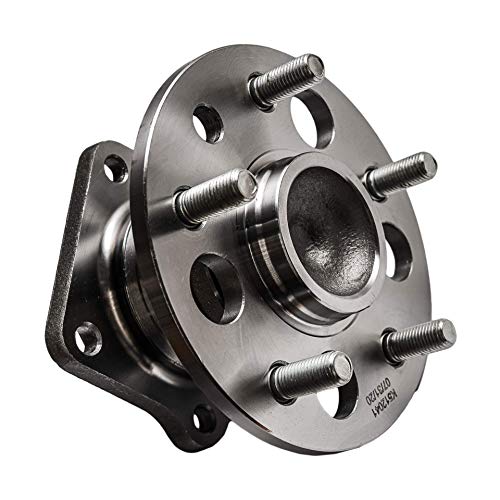 Detroit Axle - Rear Wheel Bearing and Hub Assembly for Toyota Sienna 1998 1999 2000 2001 2002 2003 5 Lugs w/ABS - size: 512041/Single