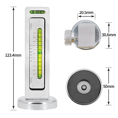 KIPA Adjustable Gauge Tool Camber Castor Strut Wheel Alignment Tool for Truck Car RV Tire Repair, New Top Strong Absorb, Ingenious Design, Practical