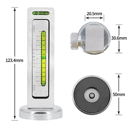 KIPA Adjustable Gauge Tool Camber Castor Strut Wheel Alignment Tool for Truck Car RV Tire Repair, New Top Strong Absorb, Ingenious Design, Practical