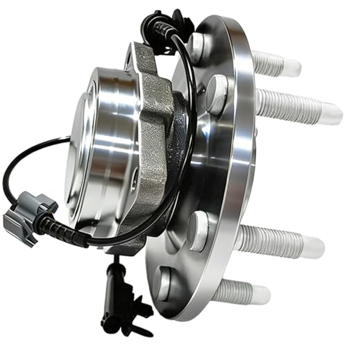 515097 Front Wheel Bearing Hub Assembly for Cadillac Escalade ESV 2007-2014, Chevrolet Avalanche Silverado Suburban 1500 Tahoe 2007-2014, GMC Yukon XL Sierra 1500 2007-2014 RWD (2PCS) - size: 515097