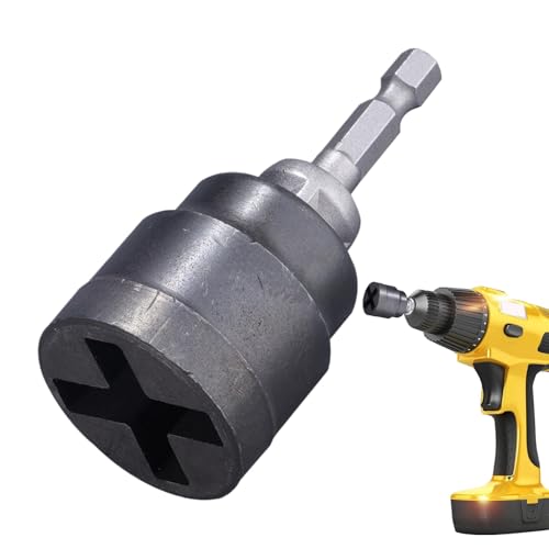Auto Jack Power Socket Adapter for Scissor Jacks, Compact & Portable Car Lift Accessory with Anti-Slip Design, 150g, Fit Workshop & Garage for RV, Trailer, Car Maintenance