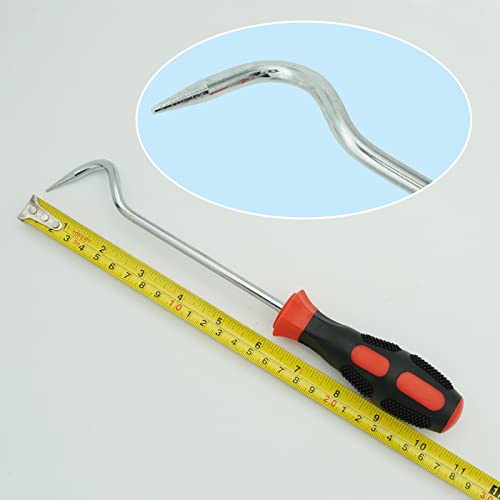 VASTOOLS Hose Removal Hook Pick Set Pack of 4, 10" Hook, 8" Remover, Hose Puller Tool for Radiator Hoses - style: 4pc