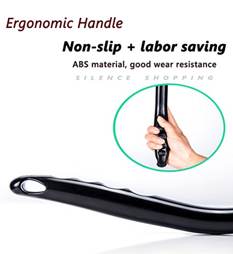Microfiber Car Windshield Easy Cleaner, Detachable Handle Brush, Cleaning Tool, Come with 2 Pads Washer Towel and 30ml Spray Bottle