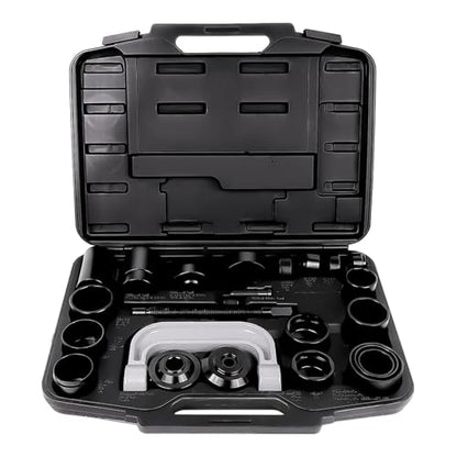 648617 Ball and U Joint Service Set of 23pcs, Receiving Tube, Adapters, Sockets Tool Kit, Remove and Install Ball Joints U Joints, without Removing Control Arm