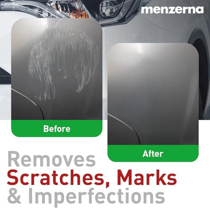 menzerna Heavy Cut Compound 400 Green LINE Car Polish I Heavy Cut, Medium Cut & Finish I Buffing & Polishing Compound for Scratch Repair I for ScratchesI High Abrasion, Silicone Free I 32oz - style: Green line
