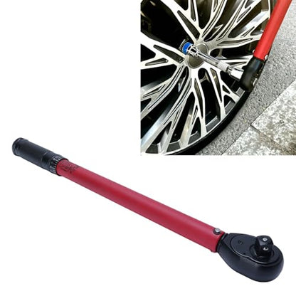 Aramox 1 2 Inch Drive Ratchet Wrench High Carbon Steel Arrow Storage Case Drive Click Wrench 20 to 230 N M 72 Tooth for Car Maintenance Mechanics and Garage Use