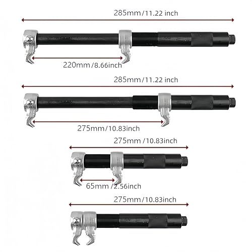 2PCS Spring Compressor Tool, Automotive Coil Spring Compressor Tool, Heavy Duty Macpherson Strut Spring Compression Set with Safety Bracket, Max 2200LBS, for Car Truck ATV UTV