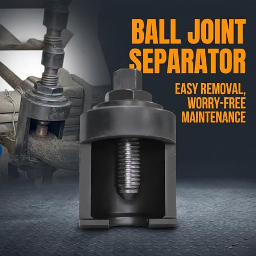 40mm Truck Ball Joint Separator, Heavy Duty Ball Joint Removal Tool | Forged manganese steel, suspension repair, 40 mm One-Piece Universal Ball Joint Puller,trucks, buses, construction equipment