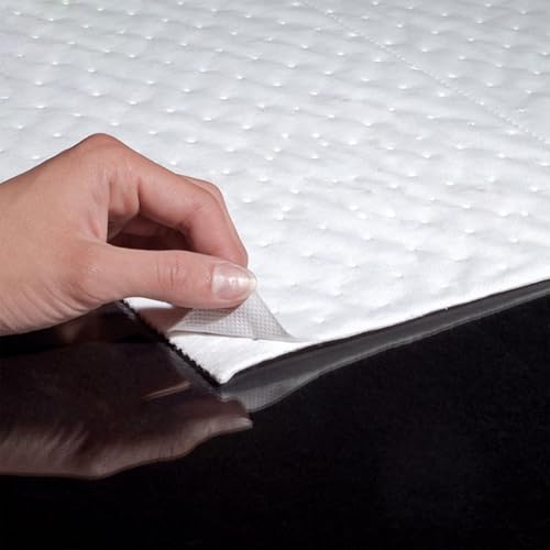 PONO 200 Pcs Oil Absorbent Pads, White Heavy Weight Oil-Only Absorbent Pad,Used for Oil Spill Cleaning in Garage Workshop, Reusable, Washable, Durable(15x20 in) - size: 2X100Pcs, 15"X20"