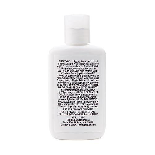 NOVUS 7081 | Heavy Scratch Remover #3 | 2 Ounce Bottle - color: #3 Heavy Scratch Remover, size: 2 Ounce