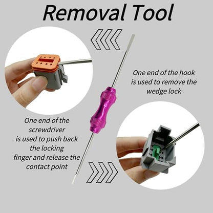 237 PCS Deutsch Connector Kit with ratchet crimping pliers and Terminal Removal Tool,DT2 3 4 6 8 12 Pin Connectors,IP68 Waterproof Electrical Connector Plug with 80 Pairs Size 16 Stamped Contacts