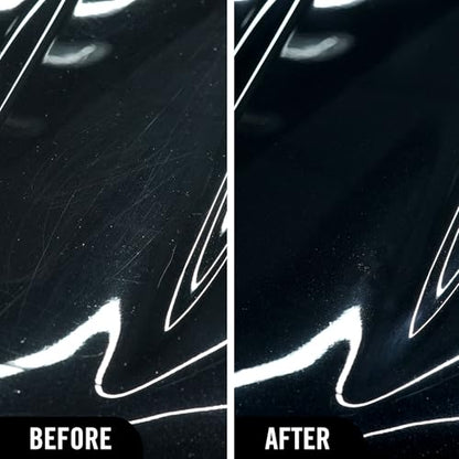 Turtle Wax Hybrid Solutions Ceramic Acrylic Black Car Polish and Wax, Car Scratch Remover & Car Paint Restorer for Black Cars, Deep Shine, Ceramic Coating Protection & Water Beading, 14 oz (Pack of 1) - size: 14 Fl Oz (Pack of 1)