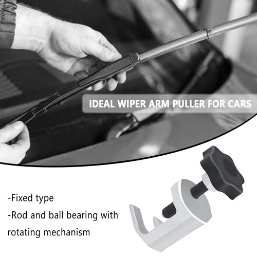 Car Windshield Wiper Arm Removal Tool-Carbon Steel Wiper Arm Puller with Adjustable Knob for Quick Disassembly-Windshield Wipers Puller Tool Compatible with Acura, Honda (Wiper Arm Puller) - color: Wiper Arm Puller