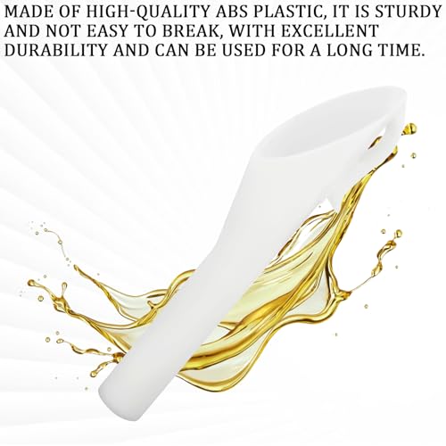 Capless Gas Tank Funnel 2PCS Fuel Funnel for Automotive Use for Ford Focus F150 Mercury Lincoln Mountaineer Mariner, Gas Funnel for Cars OEM#8U5A-17B068-EB 1782177 1833948 2050651(White)