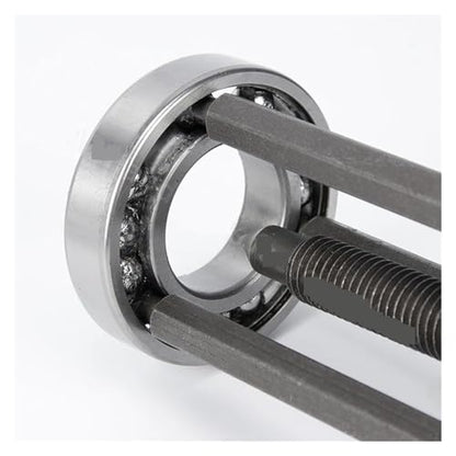 Steel Bearing Jaw Pullers 18in1 Bearing Extractor Removal Tool Universal Three-jaw Bearing Puller Car Bearing Splitter Gear Wheel Hub Bearing Puller Set(B1) - color: B1