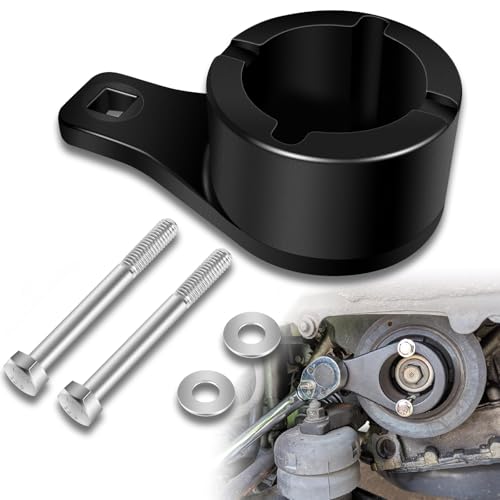 Sunluway for Toyota/Lexus Crankshaft Damper Pulley Holding Holder Tool fits 3.0L 3.3L V6, 4.0L 4.3L 4.7L V8 Engine Crank Pulley Tool Harmonic Damper Tool with 2PCS Crank Bolts