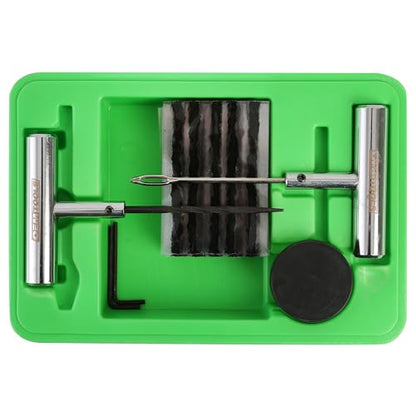 OEMTOOLS 26682 Tire Plug Kit 36-Pc, Tire Repair Kit for Cars, Trucks, ATVs, RVs, and More, Emergency Flat Tire Repair Kit, Storage Case Included - style: 36 Piece Tire Repair Kit