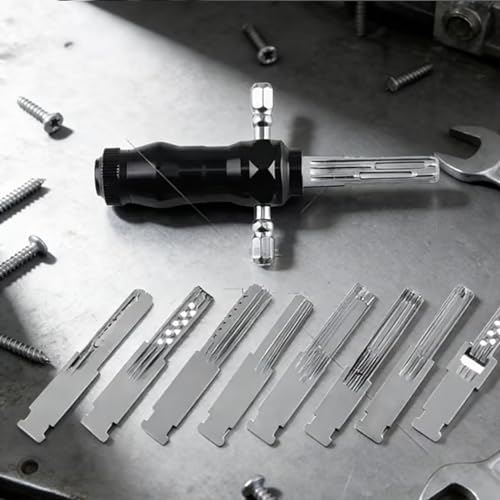 Precision Stainless Steel Pick Tool Set for Automotive Seal & Component Removal – 8-Piece Mechanic Hooks & Probes(Tool box not included)