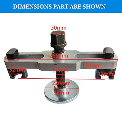 Hub Removal Tool, Universal Hub Puller for Commercial Trucks, Heavy Duty Drive Axle Hub Bearing Puller, Designed for Semi-Trailers Suitable for Class 6-8 Trucks and Equipment.