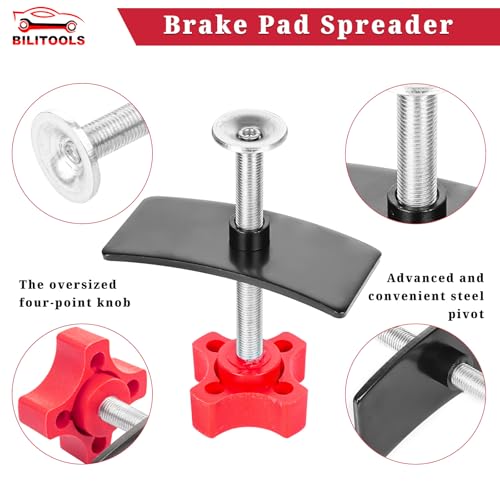 BILITOOLS Brake Caliper Compression Tool, Piston Compressor Spreader Tool | Brake Pad Spreader Brake Caliper Tool for Cars & Light Trucks - size: Standard