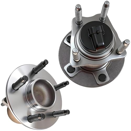 512285 Rear Wheel Bearing Hub Assembly for Chevrolet Malibu 2004-2012 | Hub for Pontiac G6 2005-2010, Saturn Aura, Cobalt, HHR, Eliminates Noise, Direct Bolt-On, OEM Quality, No Warning Lights - size: 512285