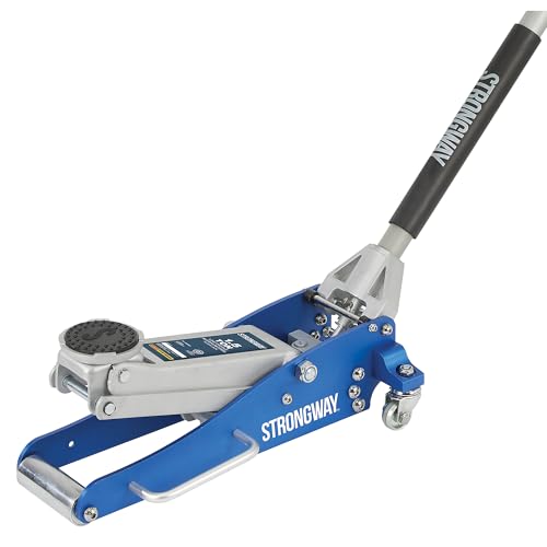 Strongway Aluminum/Steel Floor Jack, 1.5-Ton Capacity - style: 1.5 Ton