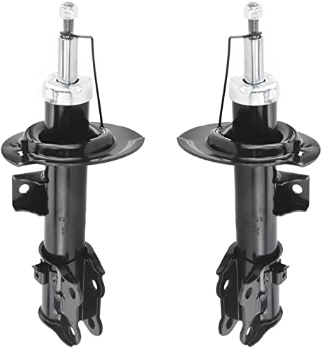 Detroit Axle - Front Bare Struts Assembly Sway Bar Links Replacement | for 2014 2015 2016 Kia Forte Koup Forte5-4pc Set - size: 4QS47227/shock kit