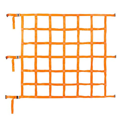 CargoSmart Adjustable Cargo Net — Connects to X-Track and E-Track Systems — 3,600lb Break Strength, 1,200lb Safe Work Load - style: Adjustable Cargo Net