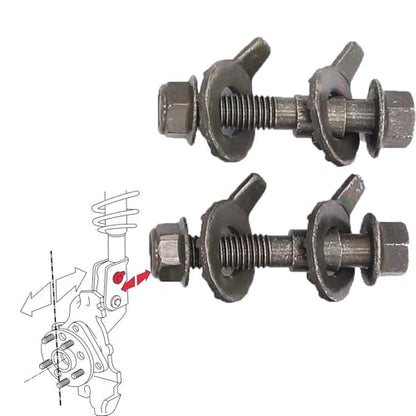 81260 4PCS 14mm Front Wheel Alignment Camber Correction Kit - Compatible with Buick, Chevrolet, Honda, Nissan, Dodge, Ford, Jeep - - size: 4PCS 14mm