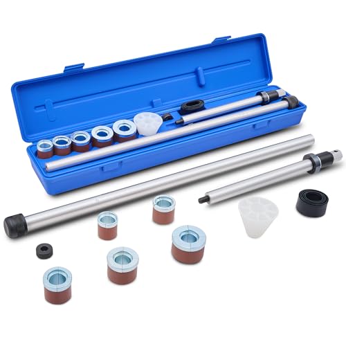 Orion Motor Tech OMT Cam Bearing Removal and Installation Tool Set | Universal Camshaft Bearing Tool Kit with 1-1/8 to 2-2/3 Inch Adapters, Covers Most Domestic and Import Vehicles