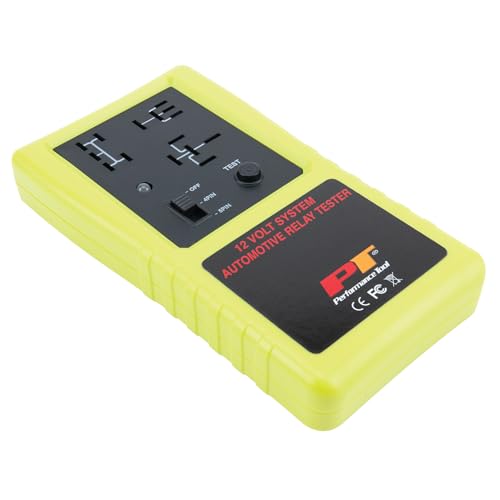 Performance Tool 3009 Compact Cordless Automotive Relay Tester for 12 Volt 4 and 5 pin relays and More - style: Cordless Relay Tester