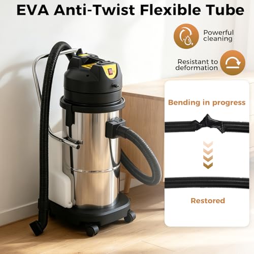 40L Commercial Carpet Cleaning Machine 3 in 1 Upholstery Cleaner Machine 1000W Professional Extractor Vacuum Washing Machine for Cleaning Carpets, Sofas, Curtains, Vacuuming and Spraying