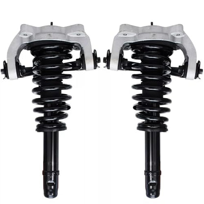 Detroit Axle - Front Struts Kit for 99-06 Chrysler Sebring Dodge Stratus 99-00 Cirrus Plymouth Breeze, 2 Struts Coil Spring with Upper Control Arm 2 Lower Control Arms with Ball Joint Replacement - size: 4CQ42824/ Big strut kit