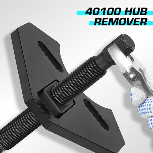 DNA MOTORING 40100 Hub Remover Tools Kit, Frozen Hub Removal Plate Tool Set Compatible with 5, 6, 8, Hub Assemblies on Trucks, Cars, TOOLS-00558