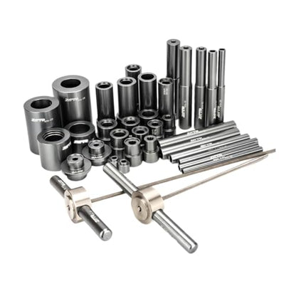 KQFCAZRE Bicycle Bearing Press Set, Easy to Install Turning Point for Wheels Hub Universal Cycle Bearing Press Set, Bicycle Maintenance Tool Kit Set with Storage Case for Bike