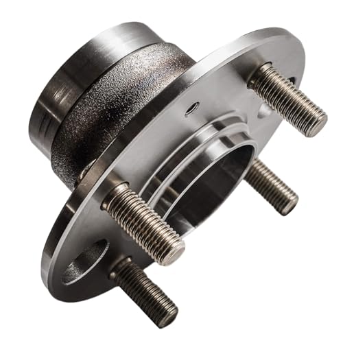 Detroit Axle - Pair Rear Wheel Bearing and Hubs Assembly with 4-Lug for Honda Civic 1992-1995/1999-2000, Civic del Sol 1993-1997 & Acura Integra 1994-1997, with Rear Disc, 512034 - style: 512034DA x2/Pair