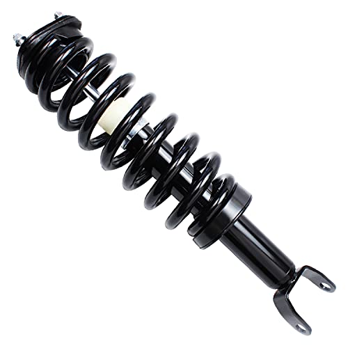 Detroit Axle - 4WD Front Struts for 2006 2007 2008 Dodge Ram 1500 Complete 2 Struts with Coil Spring Assembly Replacement Left & Right Quick Install Ready Suspension Strut Shock - size: 171111 x2/PAIR