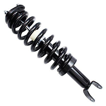 Detroit Axle - 4WD Front Struts for 2006 2007 2008 Dodge Ram 1500 Complete 2 Struts with Coil Spring Assembly Replacement Left & Right Quick Install Ready Suspension Strut Shock - size: 171111 x2/PAIR