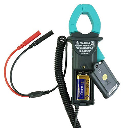 allsun AC/DC Clamp Meter Multimeter 400A True RMS Current Tester, Hall Effect Sensor, CAT III 600V, Low Battery Indicator, Auto Zero, 1mV/A and 10 mV/A Sensitivity