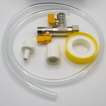RV 3-Way by-Pass Winterizing Waterizing Water Systerm Antifreeze Pump Converter Kit, RV Water Pump Valves Replacement, 1/2" NPT