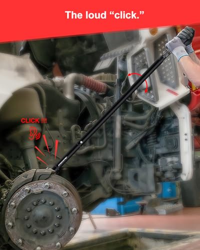 Atsafepro 3/4 Torque Wrench 100-850 Ft-Lb -±3% Accuracy, 47.3" Long Handle, 48-Tooth Reversible Ratchet, Cr-V Steel, Dual Scale,3/4" Drive Click Heavy Duty Torque Wrench for Industrial, Truck, Turbine - style: 3/4" 100-850 FT.LB Torque Wrench